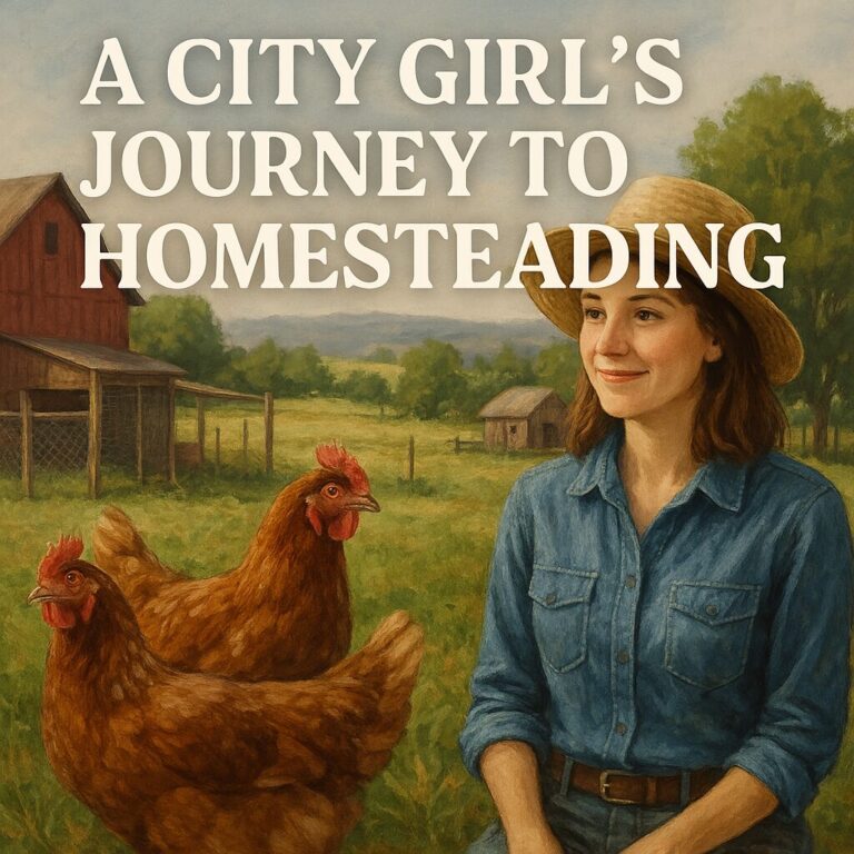 Homesteading 101: A City Girl’s Path to Self-Reliance and Health