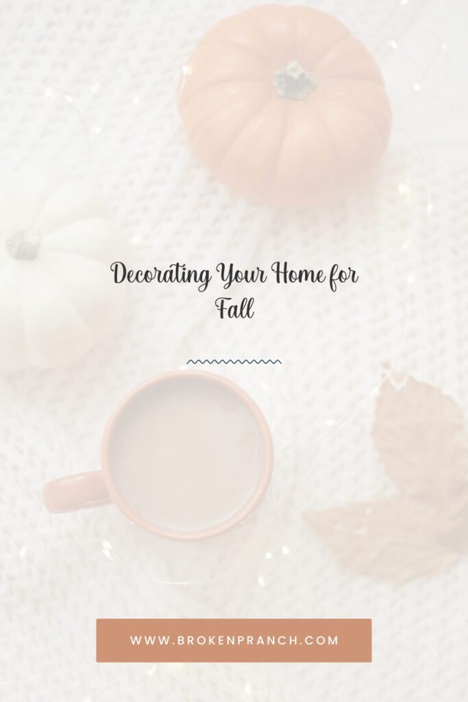 fall home decor